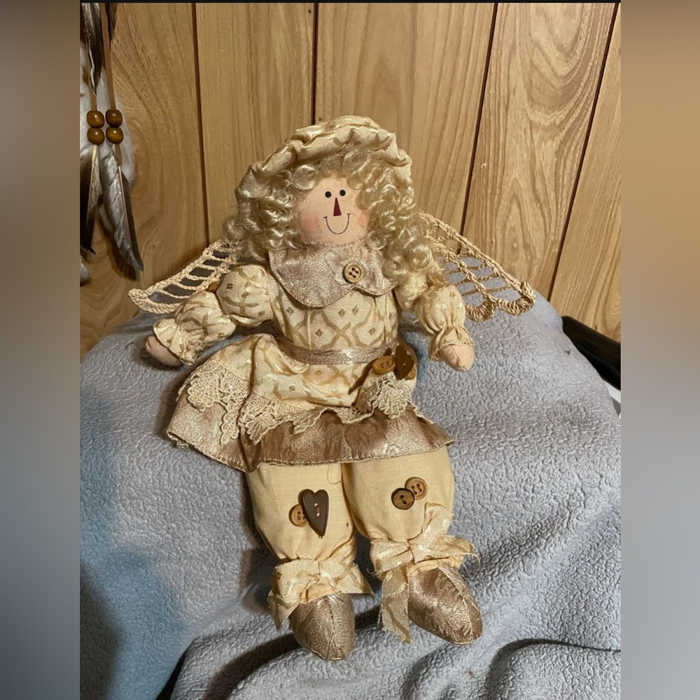 Charming Cream and Brown Rag Doll